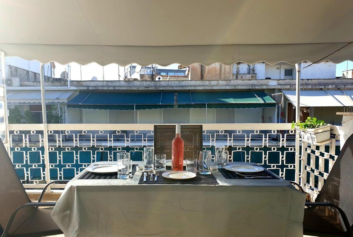 Topfloor Central Apt With Urban Views,3' To Metro Atina Dış mekan fotoğraf